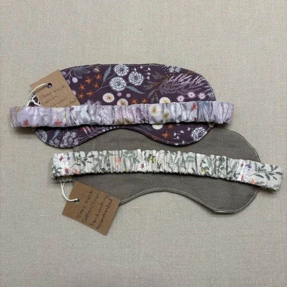Floral Sleep Masks Set - Picture 2 of 4